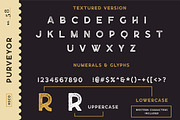 Purveyor - 8 Fonts Included, a Sans Serif Font by Hustle Supply Co. (Thumbnail 3 of 5)