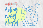 Munky Strike – Doodly Typeface Font, a Handwritten Font by Bayuktx (Thumbnail 4 of 10)