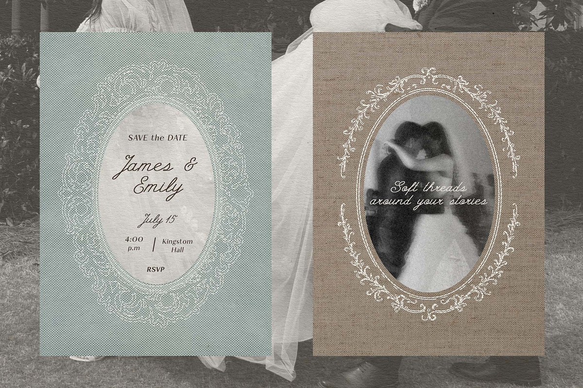 Stitcherie – Stitched Vintage Frames, an Object Graphic by DigARTbyHavroshka (Photo 8 of 18)