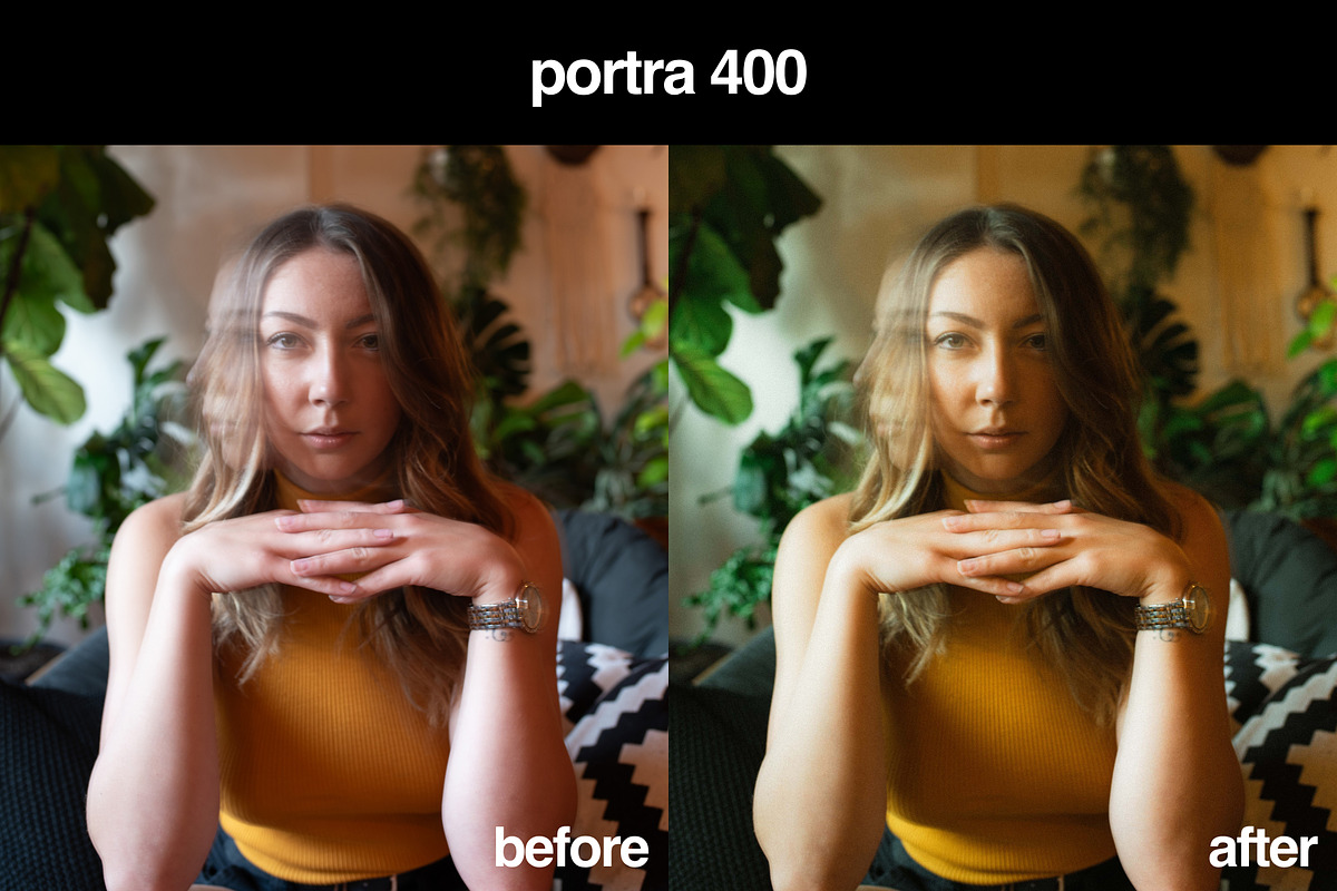 16 Portra Lightroom Preset Pack, a Preset Add-On by Gridfiti (Photo 4 of 12)