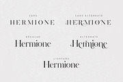 Hermione Classic-Modern Typeface, a Serif Font by NendesKombet Studio (Thumbnail 8 of 11)