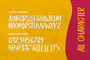Invention - Unique Display Font, a Sans Serif Font by CreateBigSupply (Thumbnail 11 of 11)