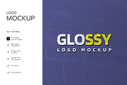 Glossy Logo Mockup, a Product Mockup by graphypix (Thumbnail 2 of 4)