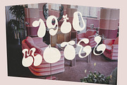 Sunset Icon Retro Bubble Font Duo, a Handwritten Font by Laras Wonderland (Thumbnail 4 of 12)