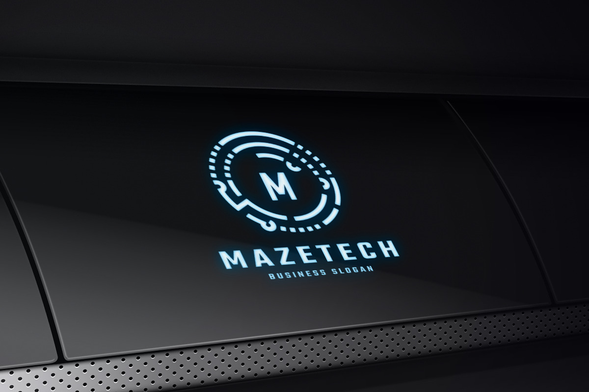 Maze Tech Letter M Logo, a Branding & Logo Template by Design_Planet (Photo 2 of 7)
