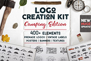 Vintage Adventure Branding Kit, a Branding & Logo Template by JeksonGraphics (Thumbnail 3 of 55)