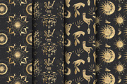 Golden kaleidoscope. Vector graphics, a Decorative Illustration by Chikovnaya (Thumbnail 6 of 14)