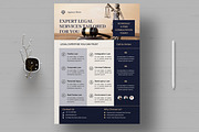 Legal Services Flyer, a Flyer Template by MightyDesign (Thumbnail 1 of 8)