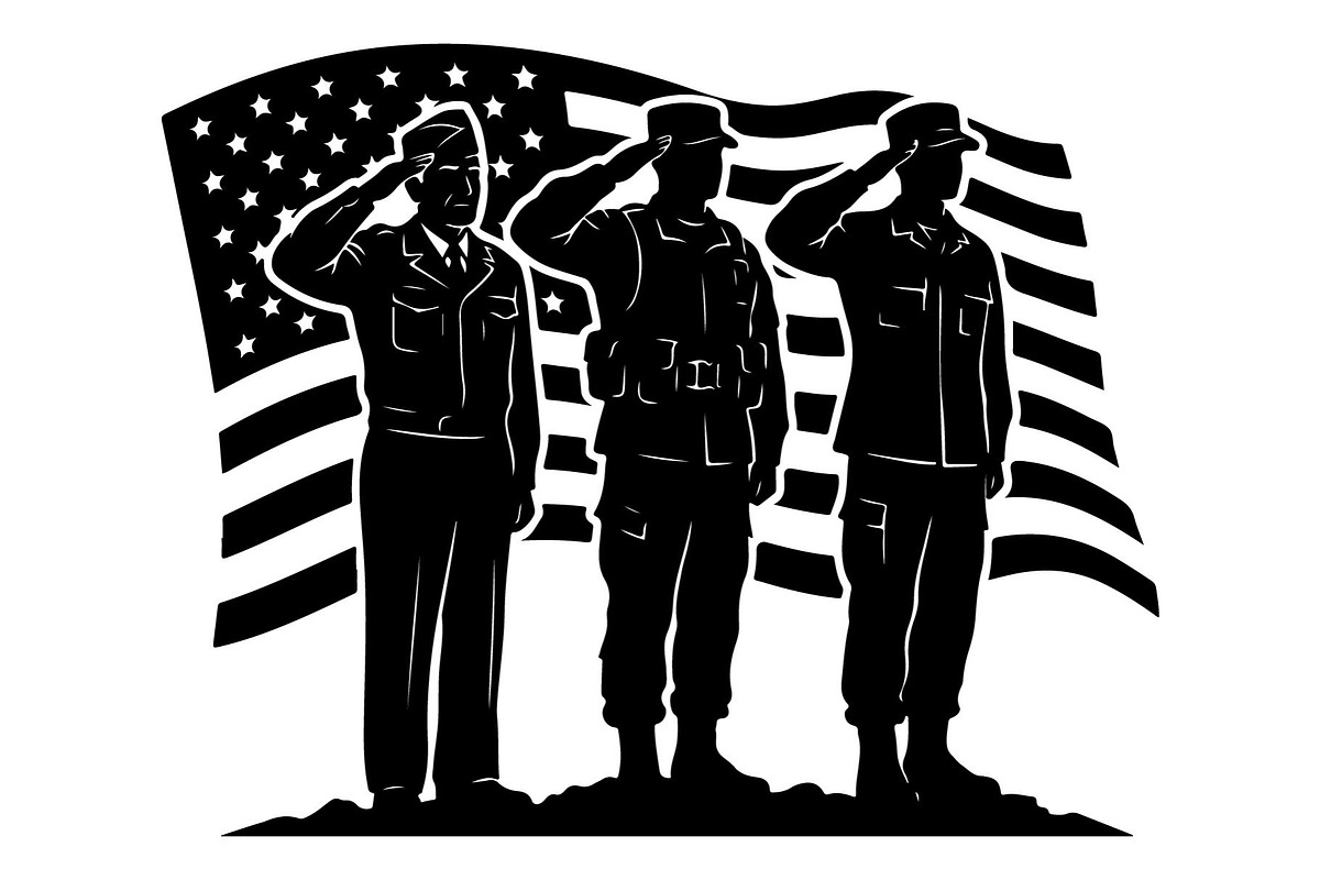 Soldier Team Patriot Flag, an Object Graphic by Gfx_Store (Photo 12 of 16)