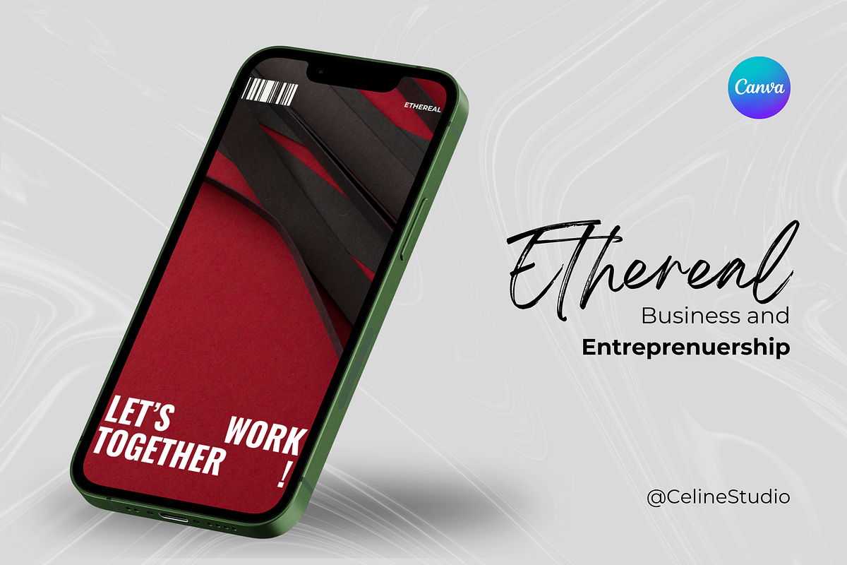 ETHEREAL - Business & Entreprenuer, a Social Media Template by Celine Studio (Photo 5 of 7)