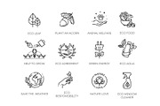 Ecological Succession Icons Pack, an Object Illustration by Tettygreen (Thumbnail 3 of 3)