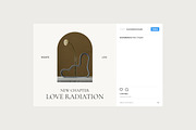 CANVA PS Instagram Templates Posts, a Social Media Template by Love Radiation Studio (Thumbnail 8 of 16)