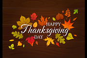 Happy Thanksgiving day, a Seasonal Illustration by Vector Tradition (Thumbnail 3 of 3)