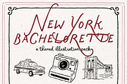 NYC Bachelorette Clipart, Party, an Object Illustration by The October Creative (Thumbnail 2 of 7)