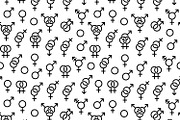 Seamless Sexuality Symbols Patterns, a Pattern Graphic by Absent A (Thumbnail 1 of 2)