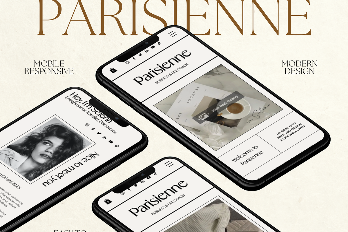 Wix Website Template Small Business, a Wix Template by Branding Babe Co. (Photo 6 of 10)