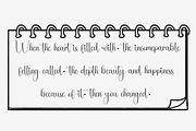 Dancing Birthday, a Handwritten Font by InermediaSTUDIO (Thumbnail 8 of 8)