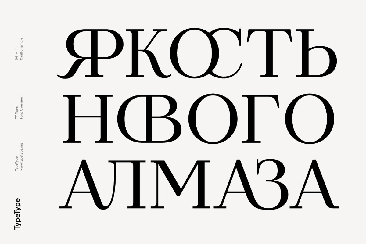 TT Tsars, a Serif Font by TypeType (Photo 4 of 10)