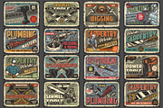 50 Handymen Retro posters, a Brochure Template by DGIM studio (Thumbnail 4 of 7)