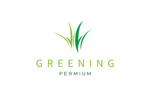 Green plant sprout logo with modern, a Branding & Logo Template by Maylianaw28