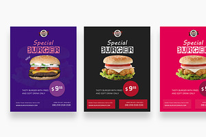 Burger Flyer Bundle 