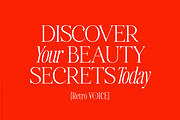 Retro Voice – Variable Serif Font, a Serif Font by Blessed Print (Thumbnail 12 of 29)