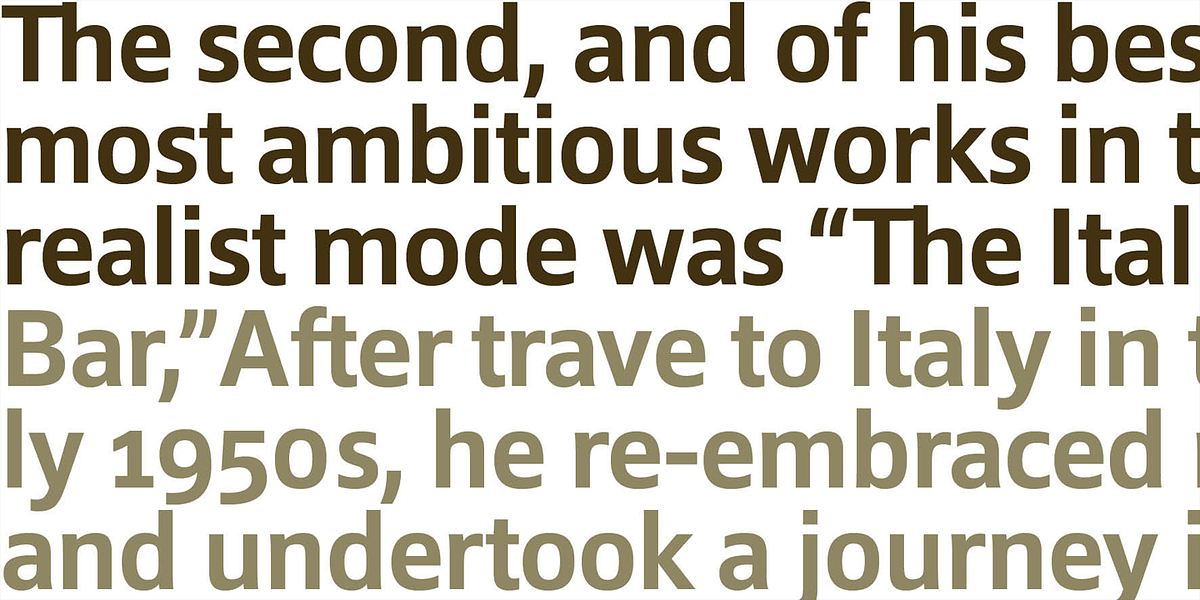 Epoca Pro, a Sans Serif Font by Hoftype (Photo 2 of 9)