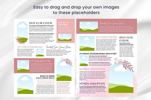 Wedding Canva Newsletter Template