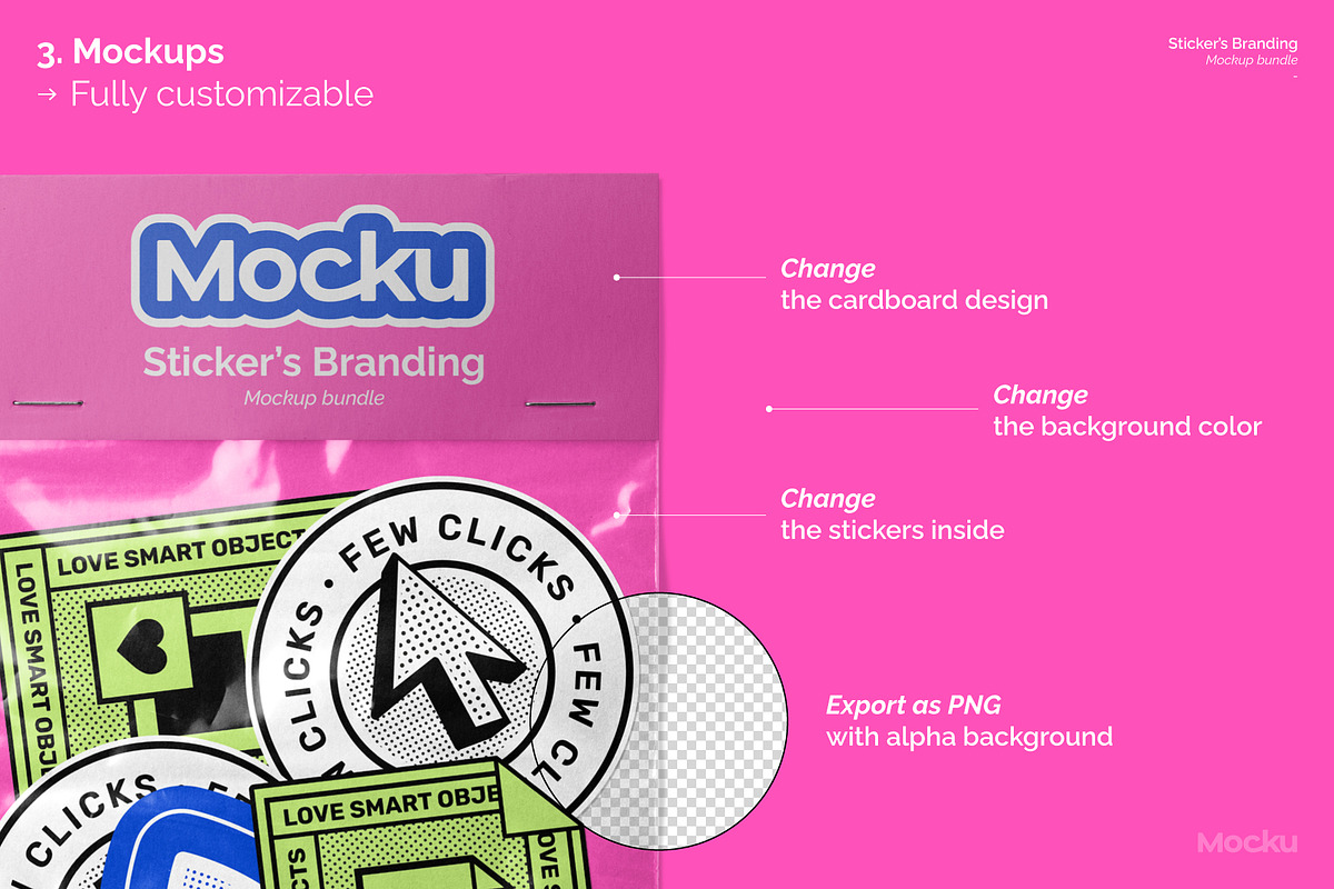 Sticker's Branding Mockup Bundle, a Packaging Mockup by Mocku (Photo 23 of 25)