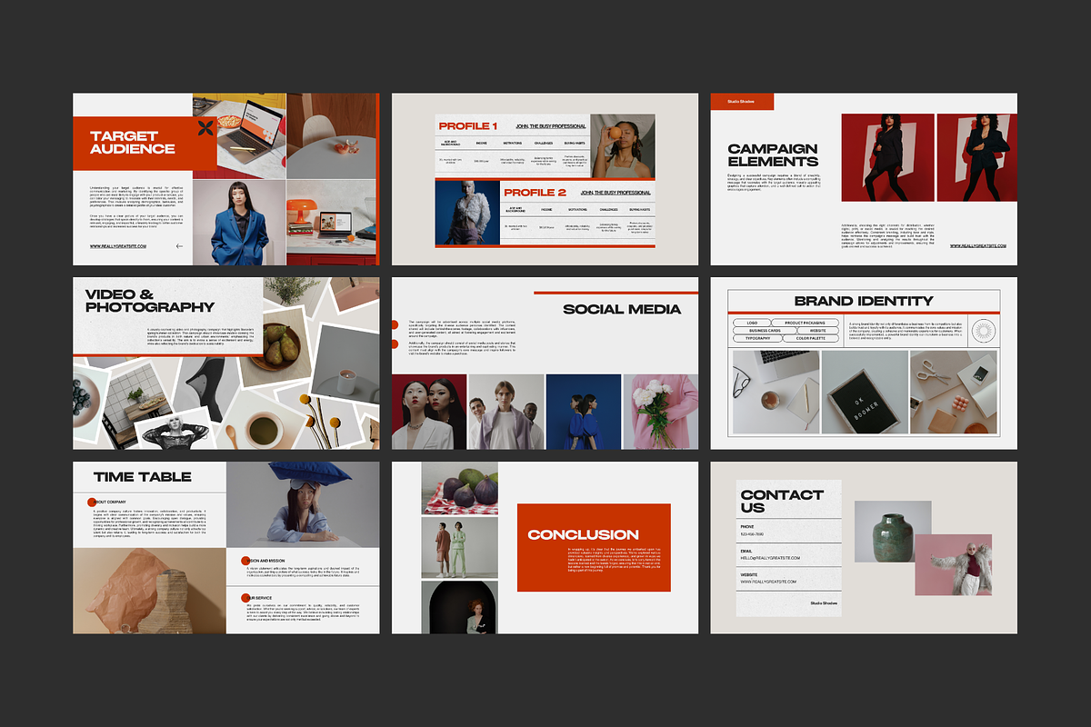 Minimal Modern Creative Brief preview 6
