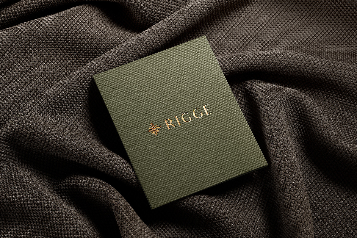 Logo Mockup Card on Fabric Textile, a Product Mockup by Asylab (Photo 1 of 5)