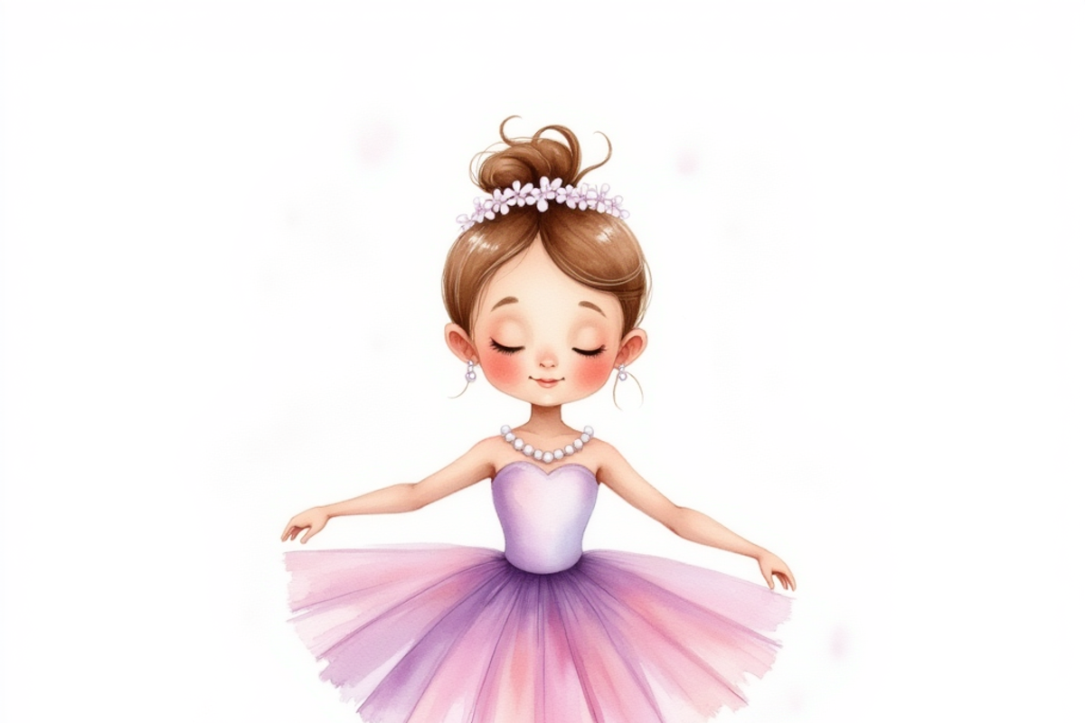 Ballerina Clipart Bundle, a Person Illustration by PLUM&FIGS (Photo 2 of 13)