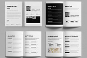 Professional Resume Booklet Template, a Resume Template by MightyDesign (Thumbnail 2 of 6)