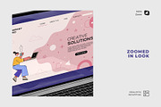 Set Of MacBook Pro Laptops Mockup, a Books & Magazine Mockup by Designertale (Thumbnail 5 of 9)