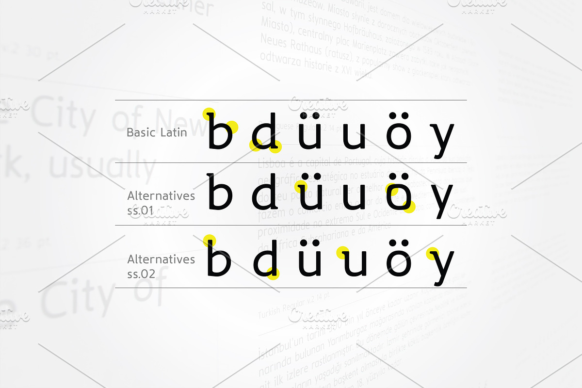 Accessible Font Version 3 preview 4