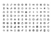 E-Commerce & Shopping Line Icons, an Outline Icon by gstudiovect21 (Thumbnail 5 of 5)