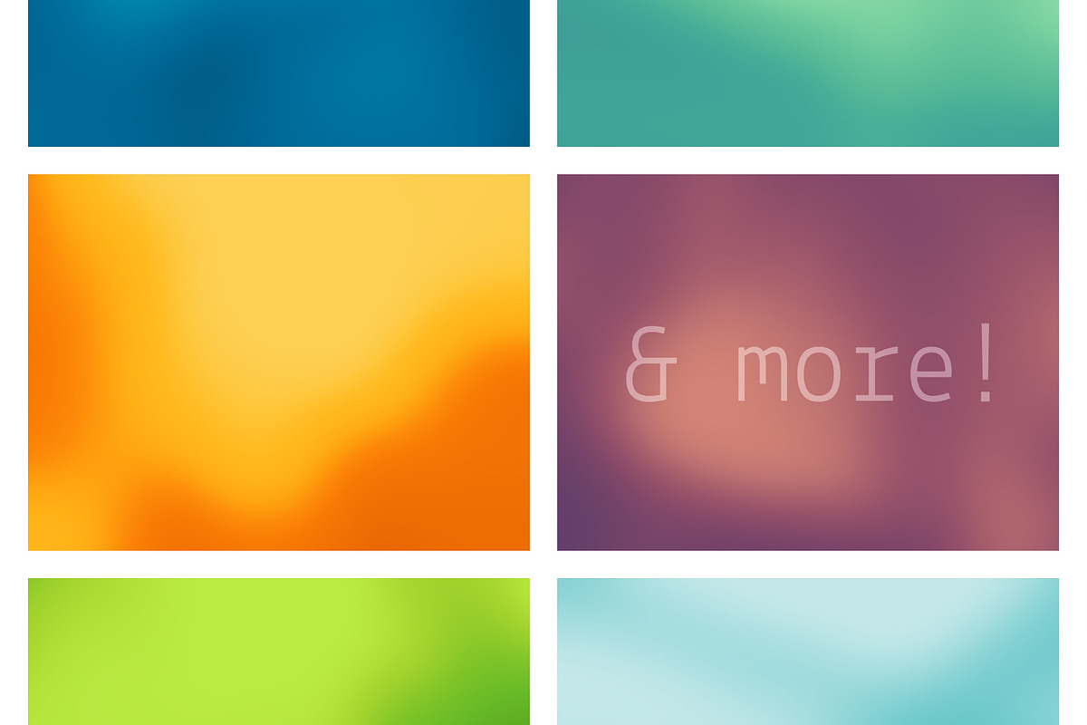 50 Blurred Backgrounds, a Texture Graphic by Riccardo Anelli (Photo 4 of 4)