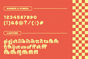 Holidough | Rounded, a Sans Serif Font by ClevUs (Thumbnail 11 of 12)