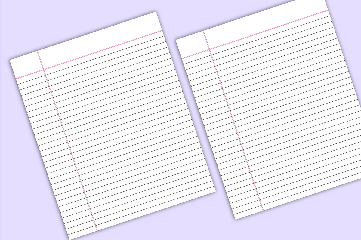 Composition Notebooks- Wide Ruled, a Stationery Template by Mustafiz (Photo 4 of 4)
