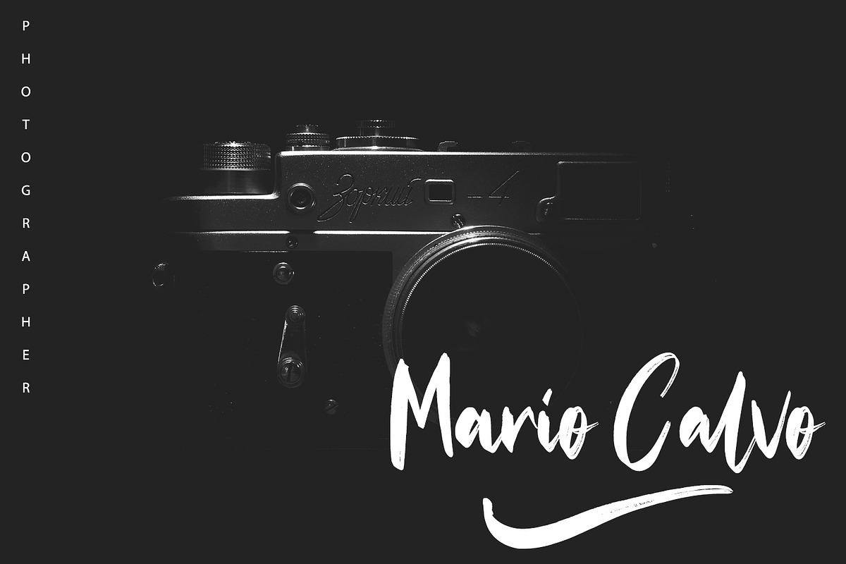 Abdullah - Handbrush Typeface preview 7