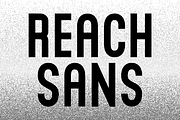 Reach Sans, a Sans Serif Font by Andrew Hochradel (Thumbnail 1 of 3)