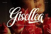 Gisellea Elegant Script Font, a Script Font by Graphicxell (Thumbnail 1 of 8)