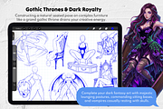 Halloween Procreate Stamps, a Brush Add-On by Selentaori Studio (Thumbnail 8 of 13)