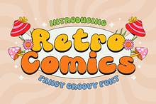 Retro Comics - Retro Font