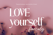 Traditional Aesthetic - Modern Serif, a Serif Font by 177Studio (Thumbnail 6 of 8)