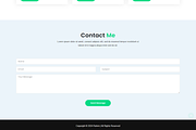 Rahim - Personal Portfolio HTML, a Bootstrap Template by Themeplaza (Thumbnail 7 of 7)