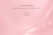 Blush Pink Glitter Backgrounds, a Background Graphic by MarisoArt (Thumbnail 2 of 4)