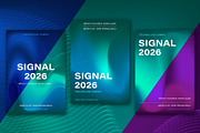 Multicolor Abstract Background Set, a Background Graphic by Xenialien (Thumbnail 1 of 3)