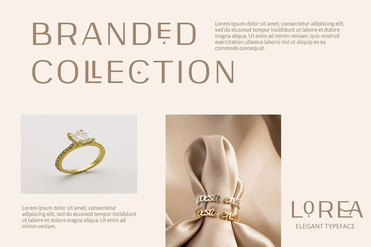 Lorea - Display Font, a Sans Serif Font by Mytype Studio (Photo 3 of 5)