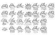 707 Hand Draw doodle icons set, an Outline Icon by TKDoodle (Thumbnail 17 of 17)